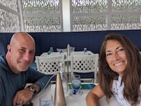 Lunch at the bistro after we checked out of the room and stored luggage in the lounge. Recommend the fish cakes!