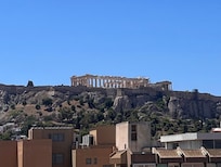 View from the balcony during the day