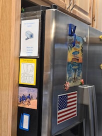 Camera warning inside unit