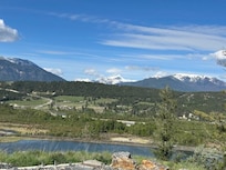 Surrounded by mountain views