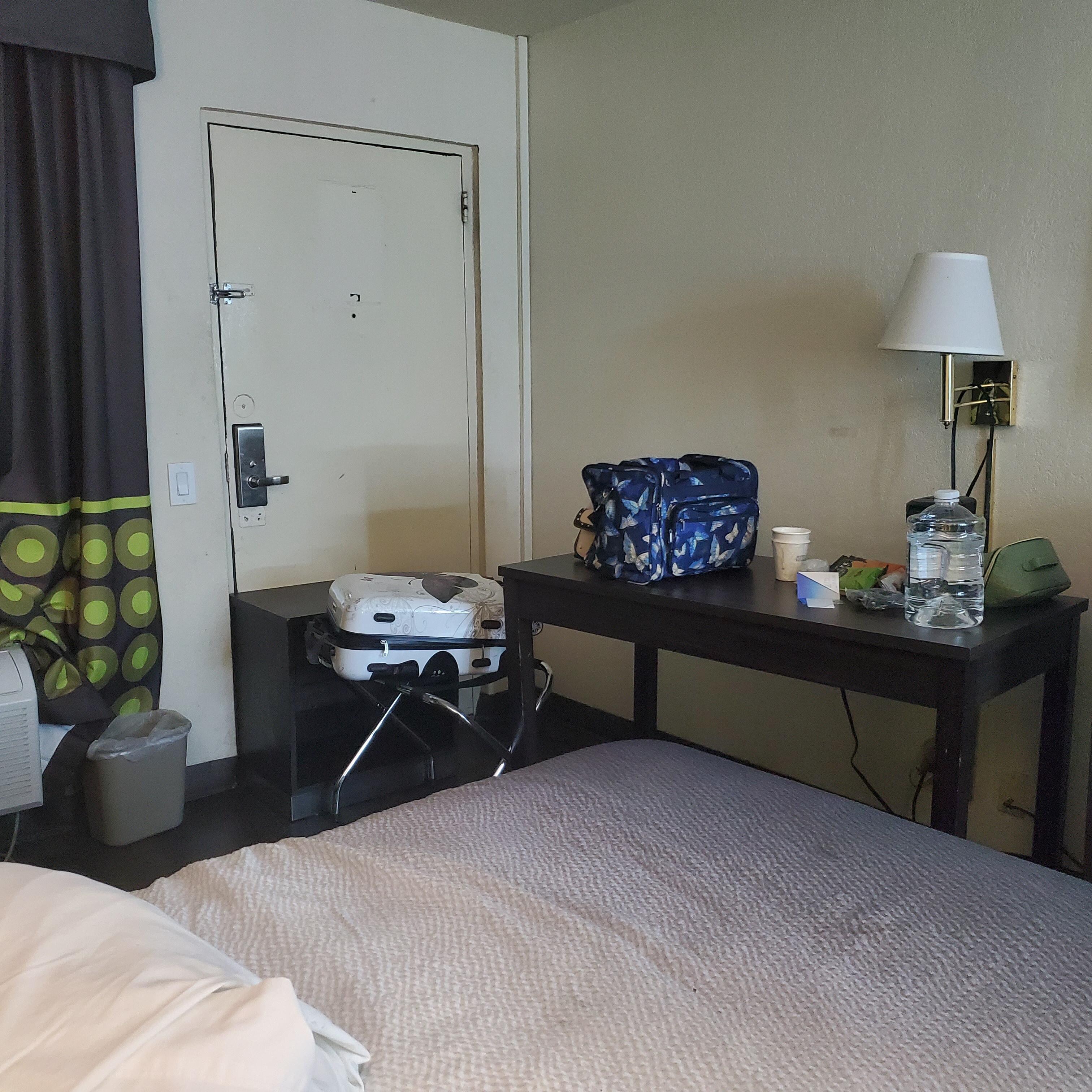 Barricade in order to get some sleep.