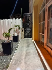 Walkway entrance to building