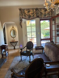 Living area outside our room