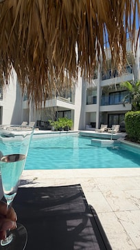 Pool side