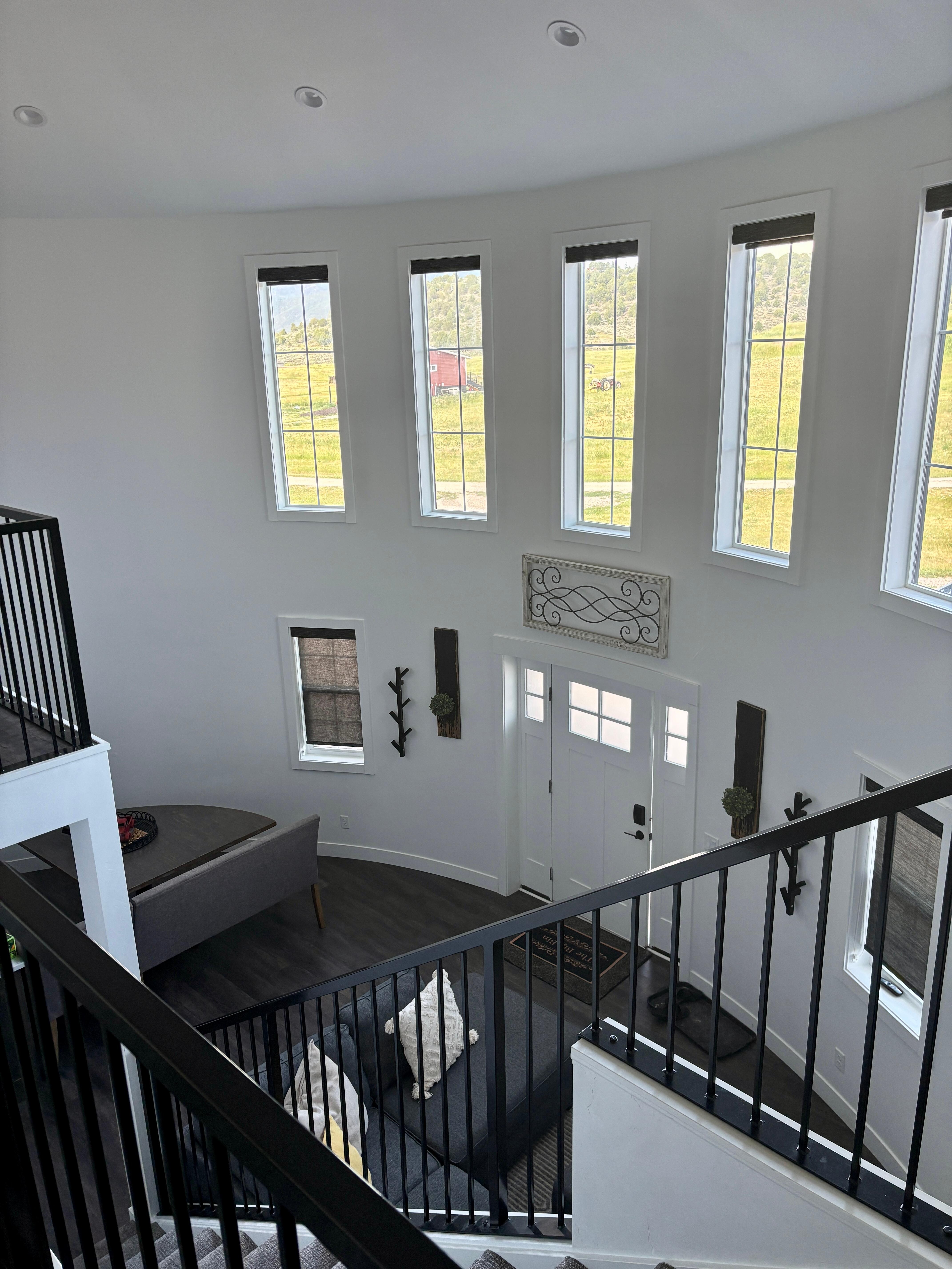 View from upstairs
