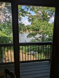 View out of the patio