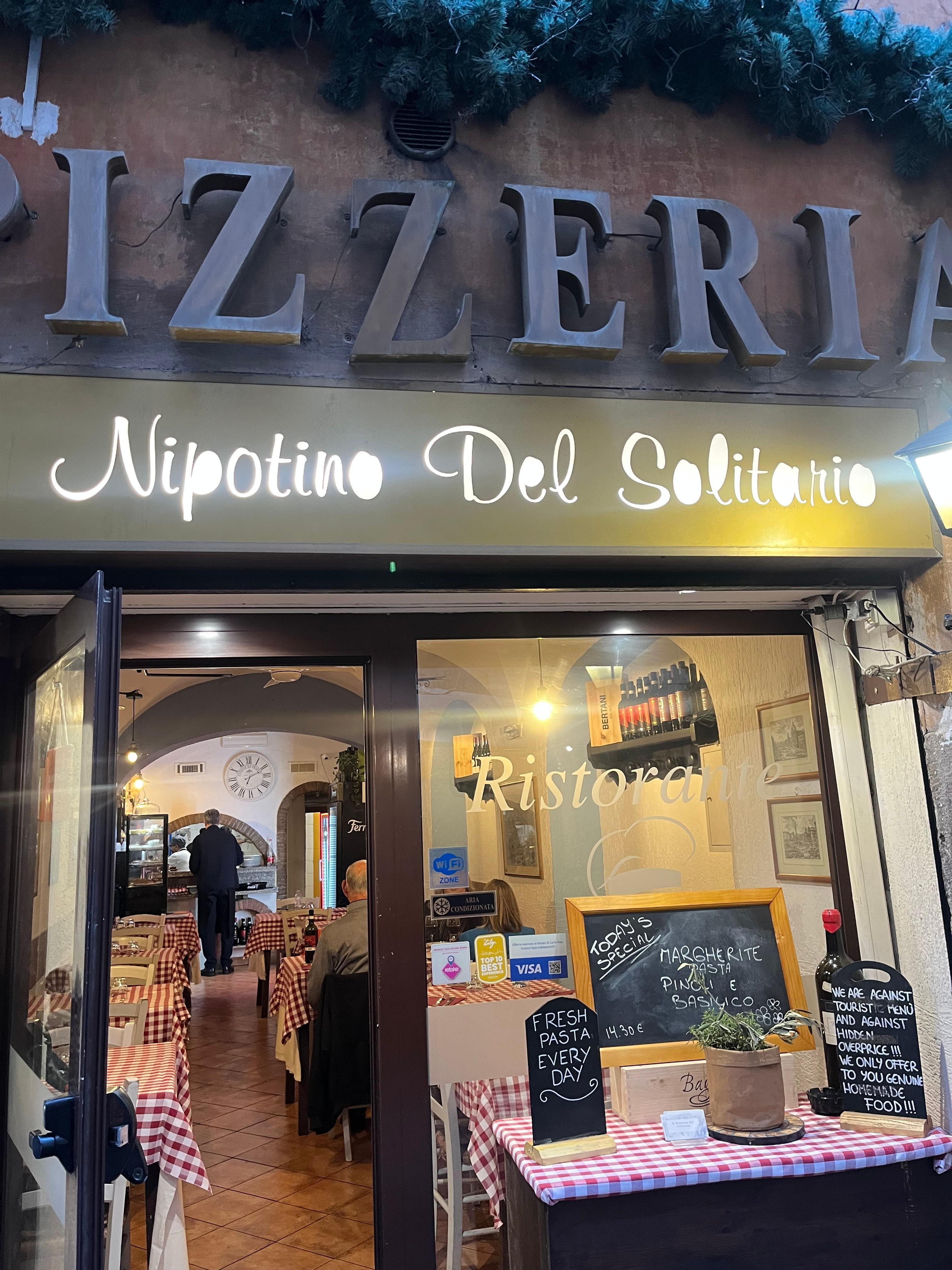 Our favorite restaurant.