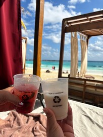 La piña colada y el mojito de fresa súper ricos