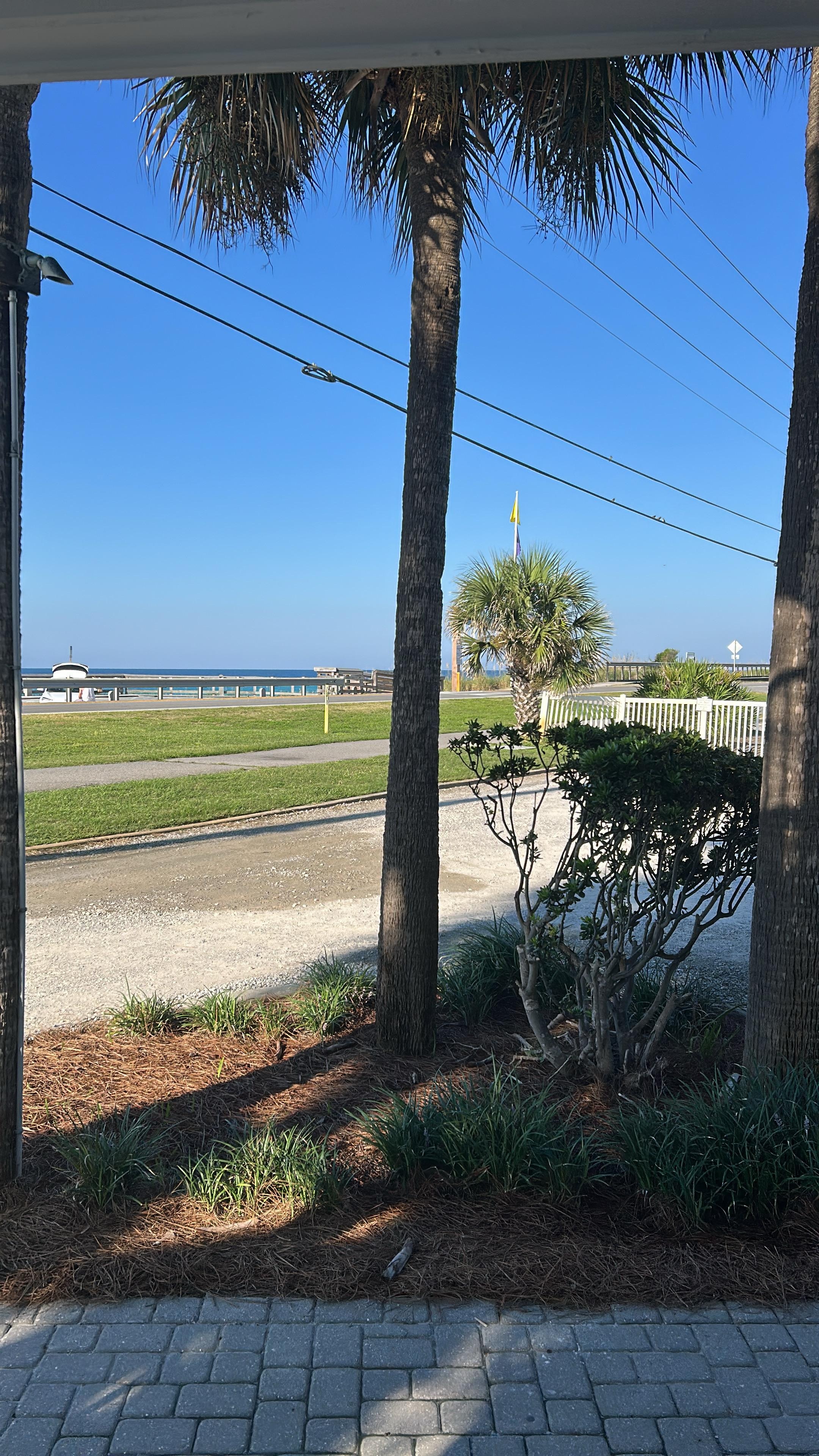 View from the patio/porch!! 