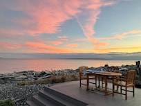 Sunset from the deck