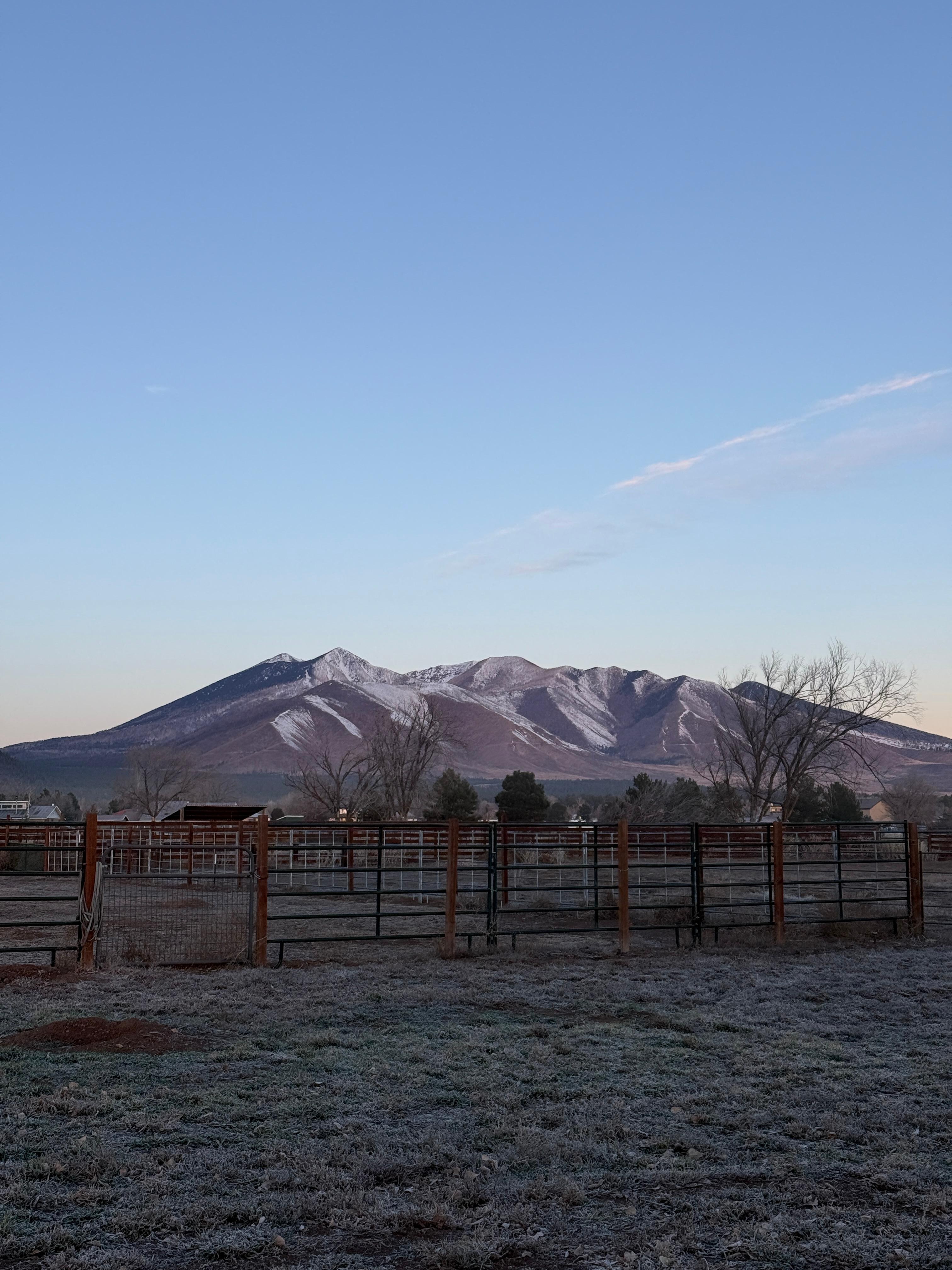 Mountain View from the property
