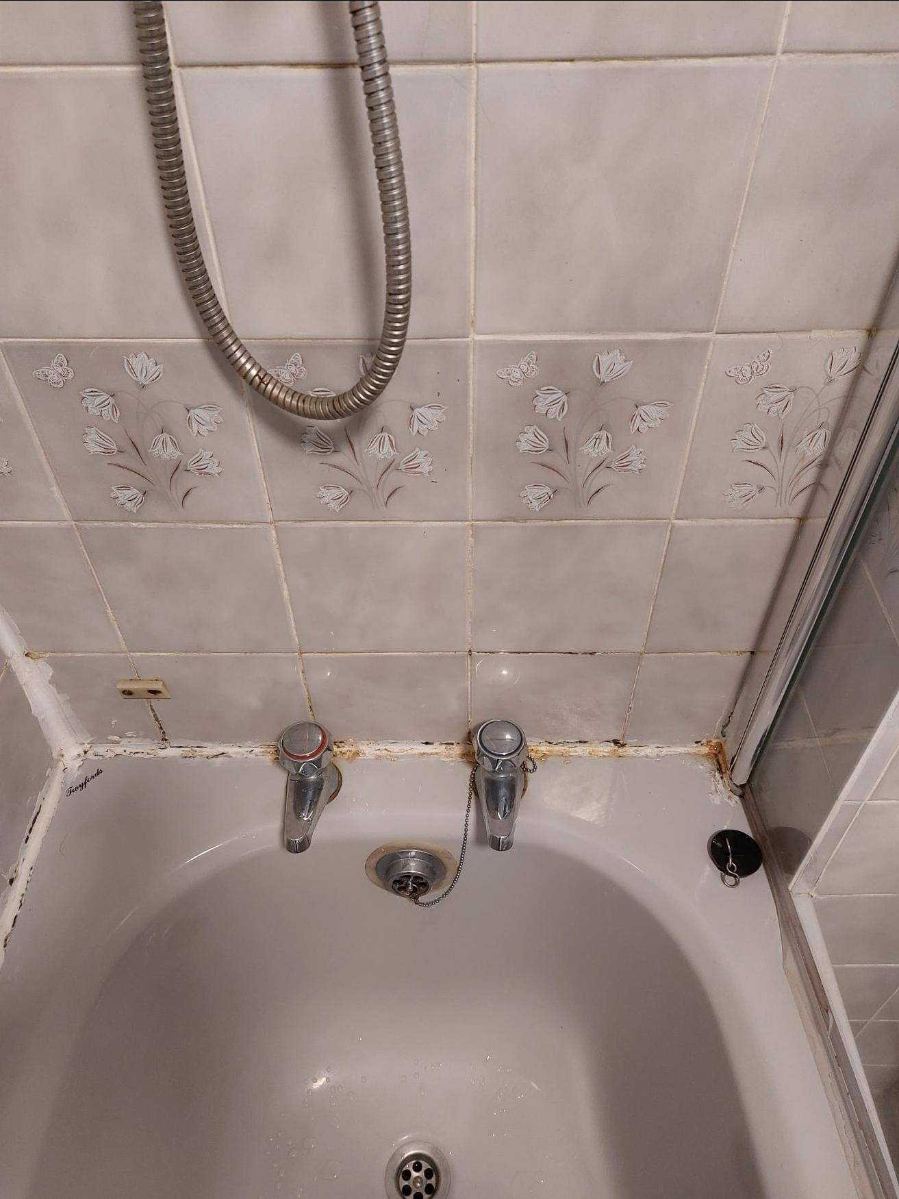 Bath taps, tiles etc.