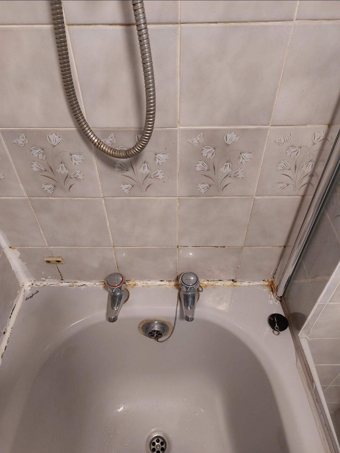 Bath taps, tiles etc.