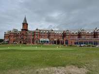 View of The Slieve Donald from the grounds