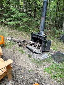 Fire pit dirty