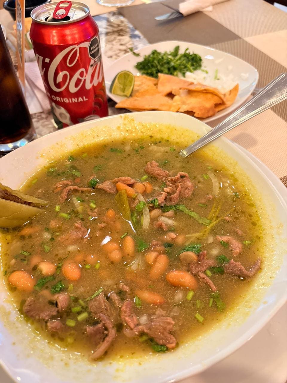 Carne en su jugo en su restaurant, realmente buenisimo, digno de su tradicional platillo sabor original.