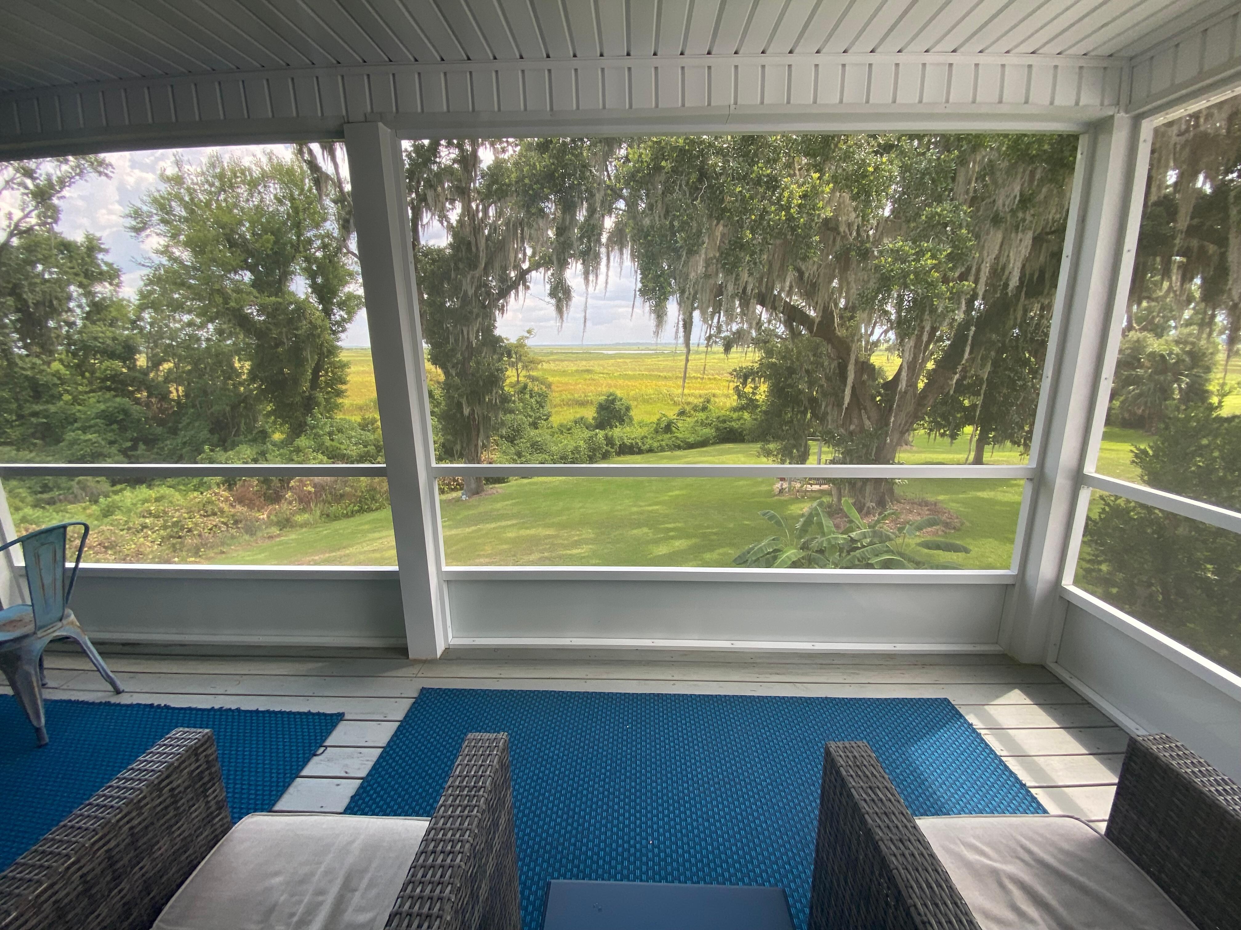 Outside porch from Salt Marsh