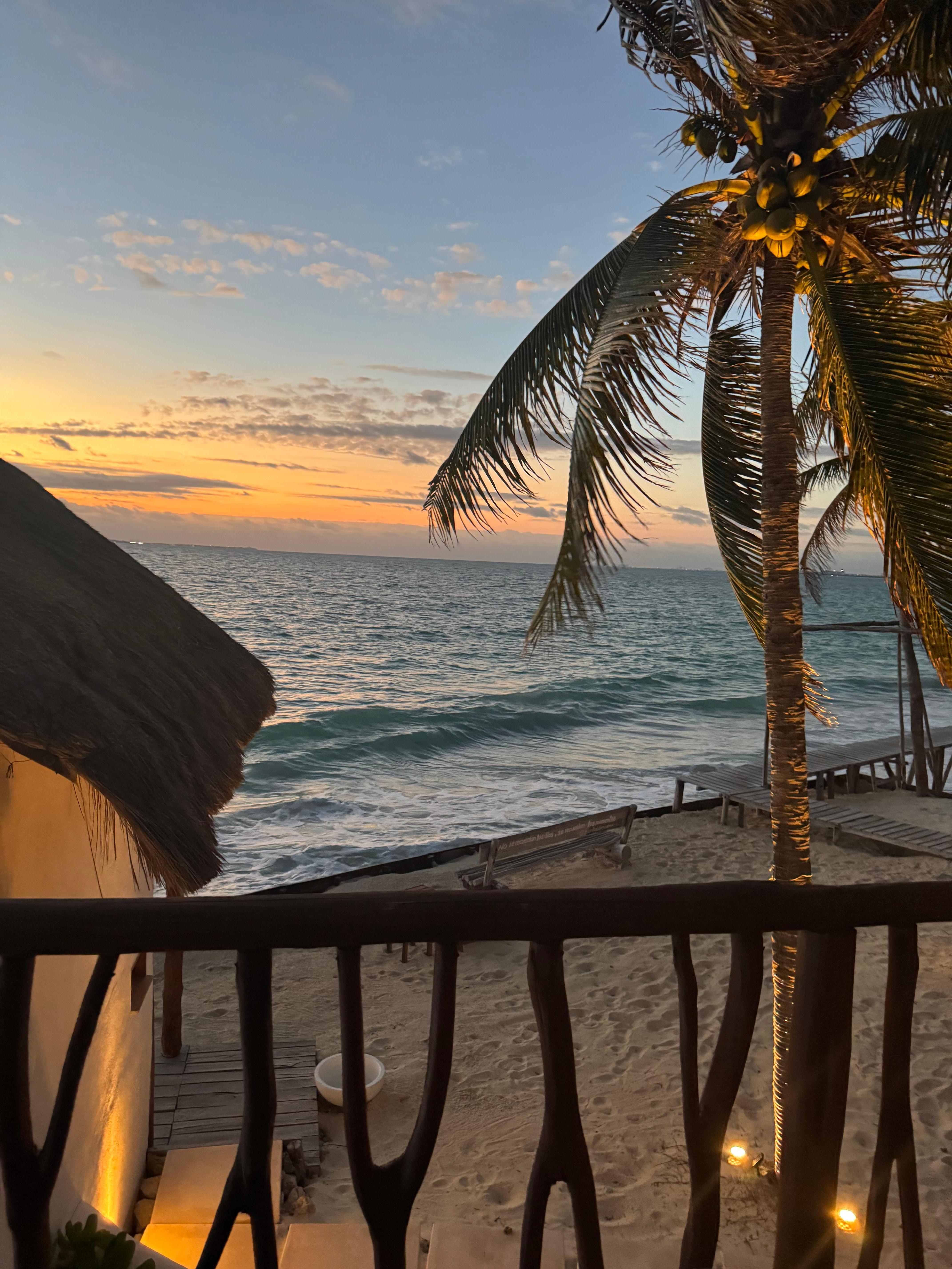 Balcony near the ocean 
