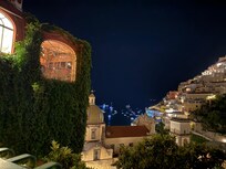 View from balcony in the evening
