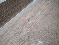 Some metal pieces on the floor