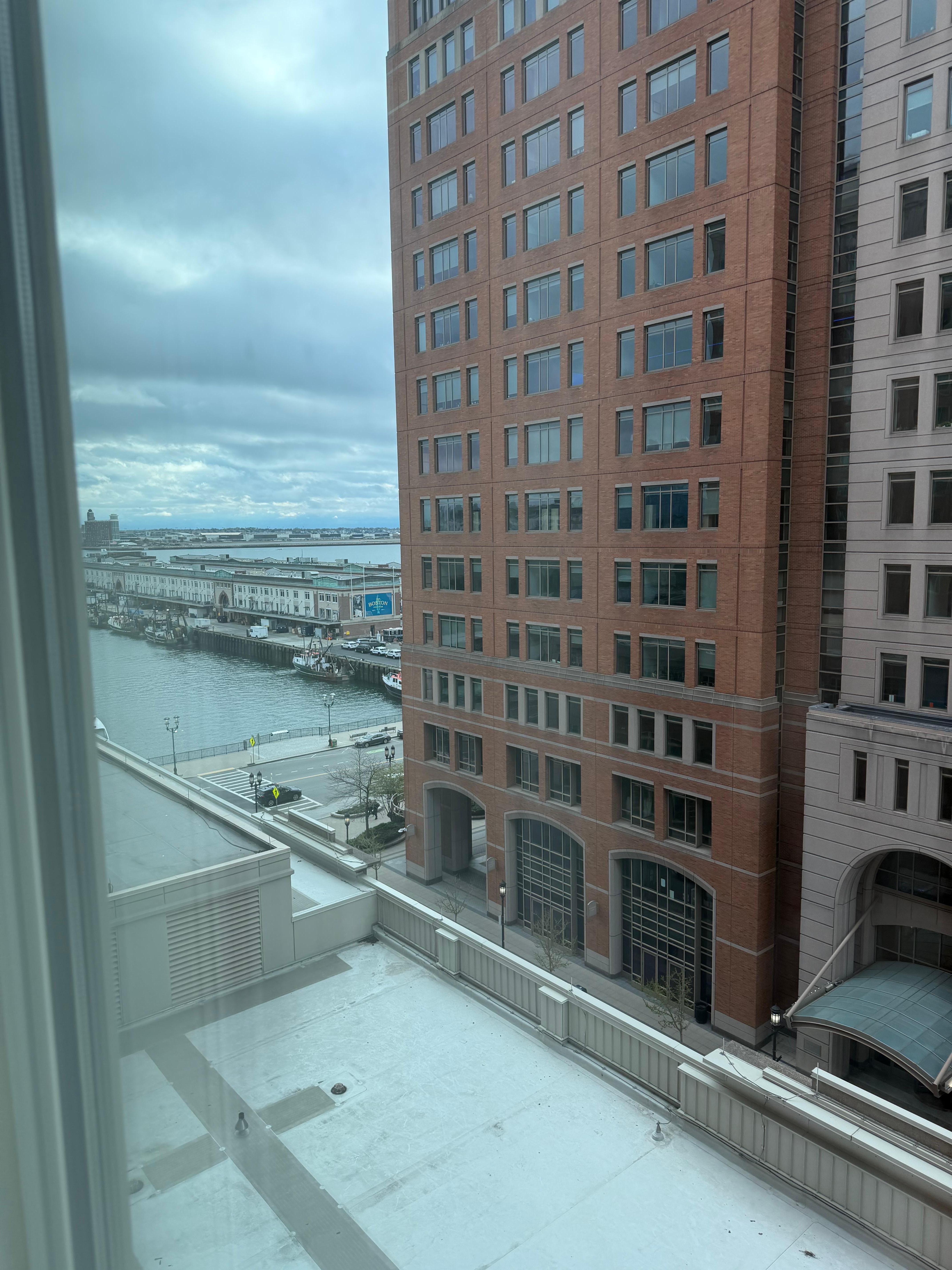 Hotel room view 