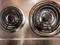 Filthy stove