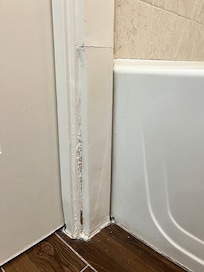 My one room gripe. Water damage in the bath that had been poorly repaired. Come on Marriott. Do better.