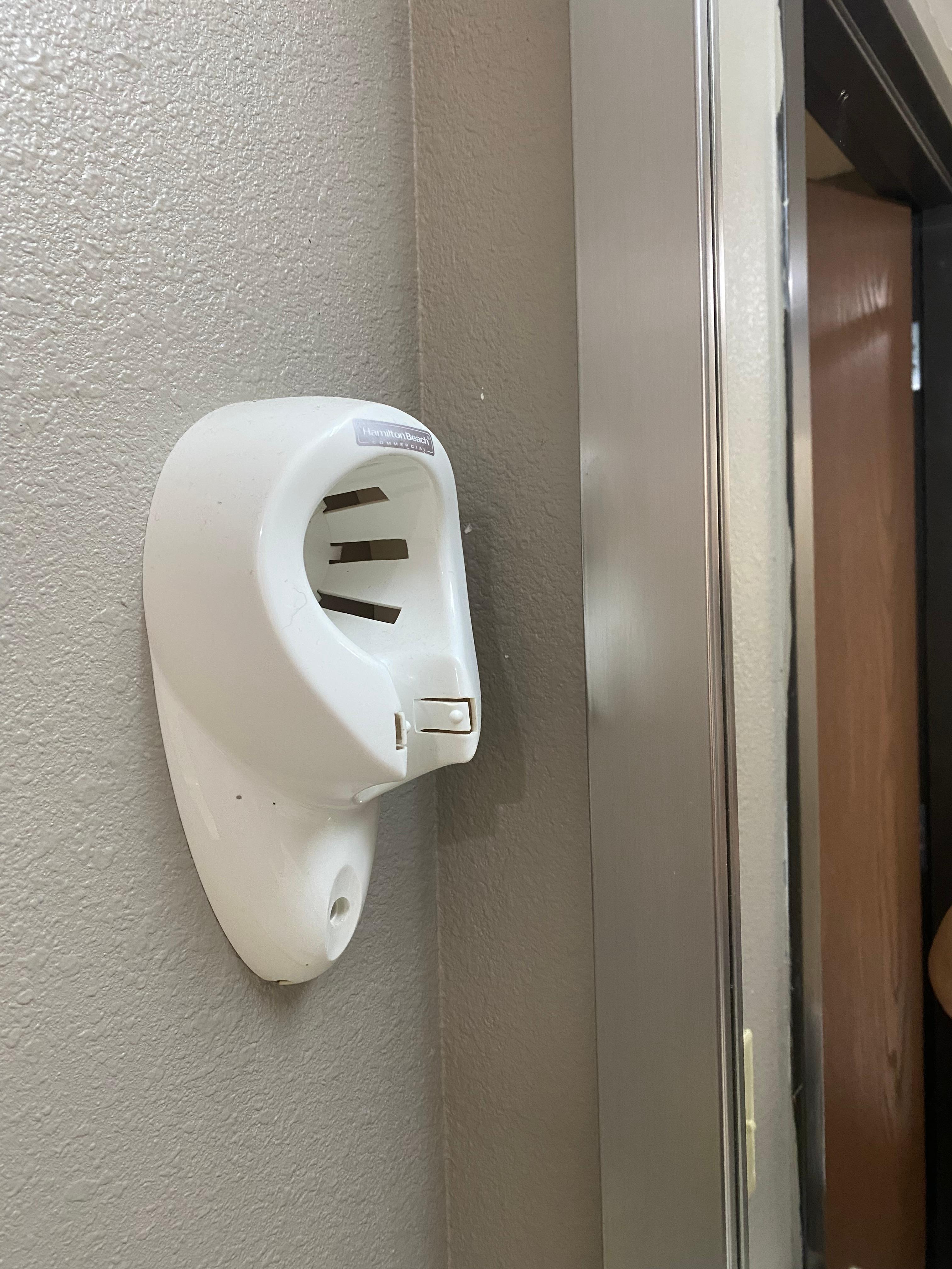 Missing hair dryer