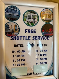 Gratis shuttlebuss fra hotellet