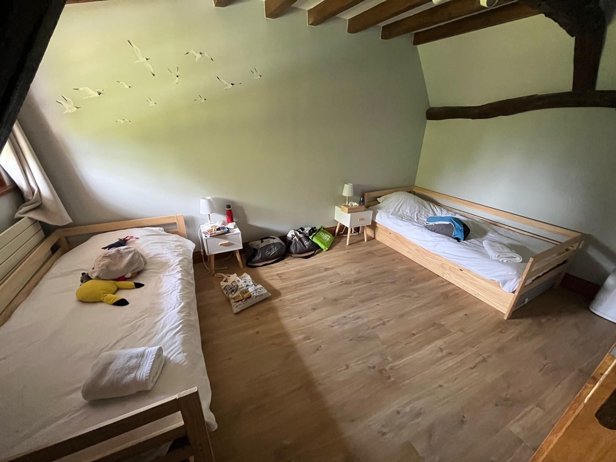 Chambre des enfants séparée de celle des parents