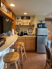 Kitchenette in the common room.