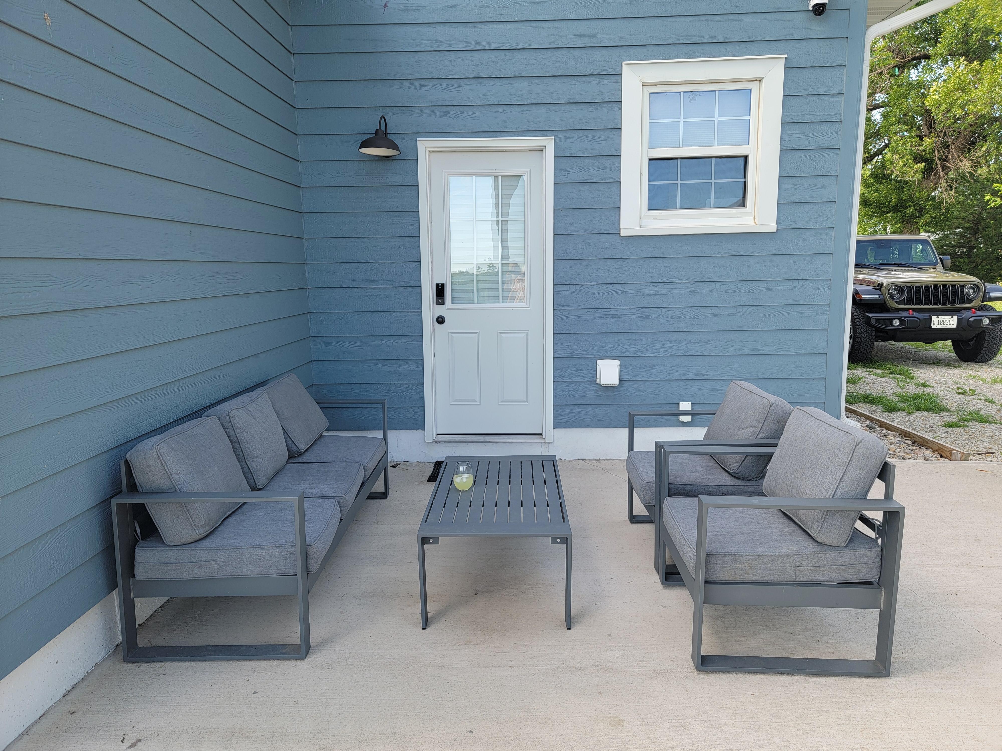 Back patio