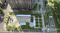 From balcony Looking down