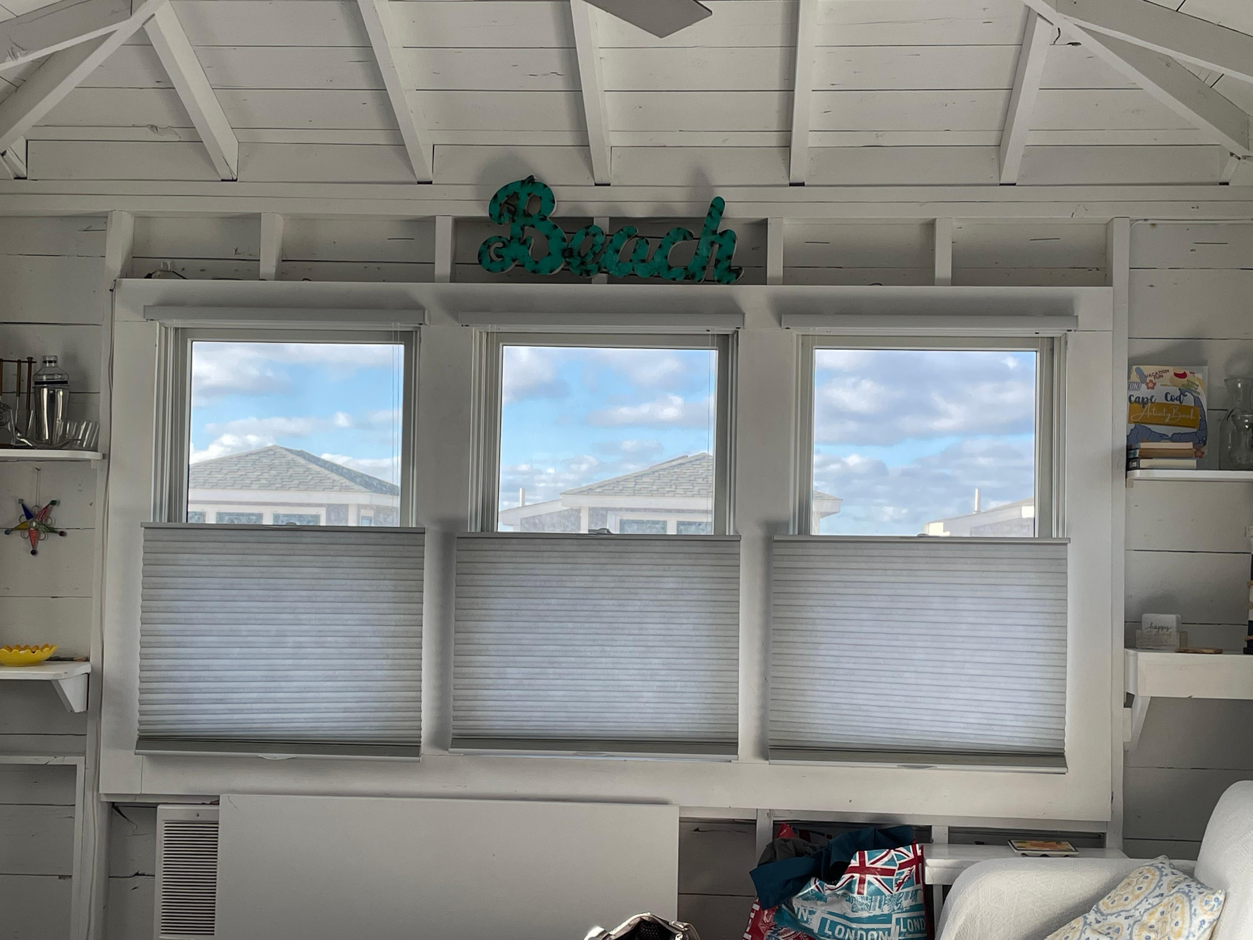 Morning view from cottage