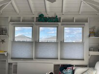 Morning view from cottage