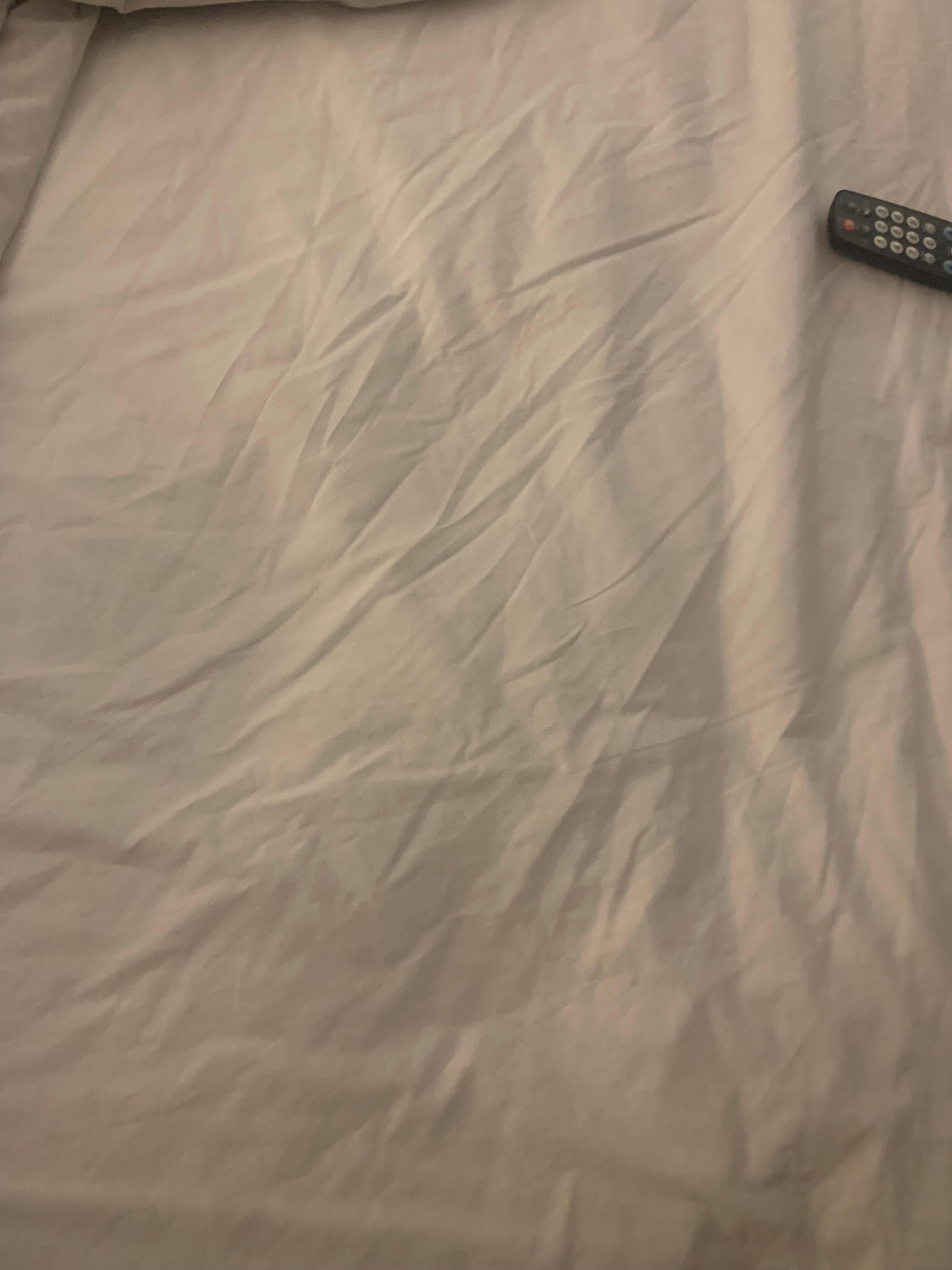 Sheets look like they were slept in