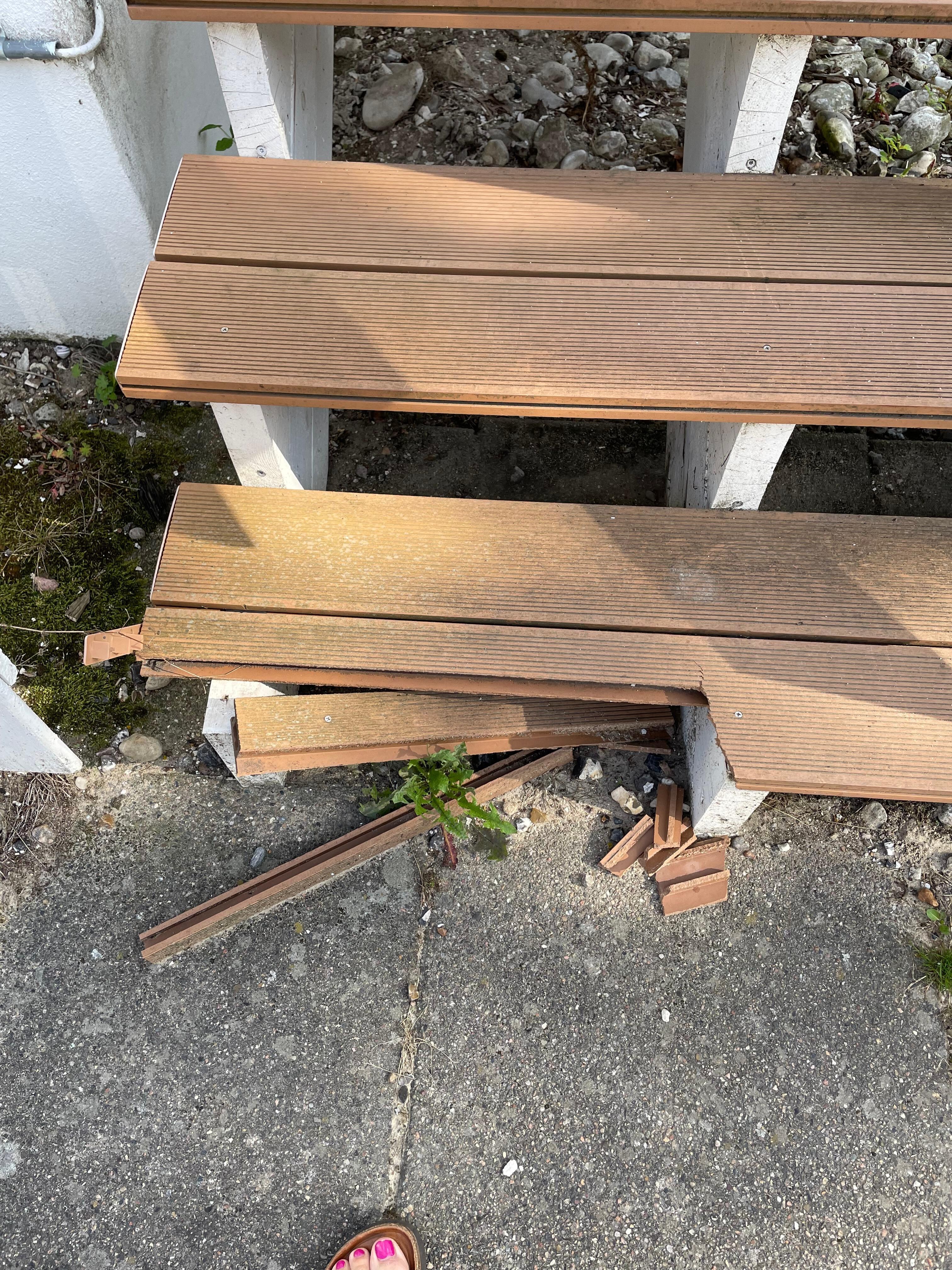 Trappe op til indgang