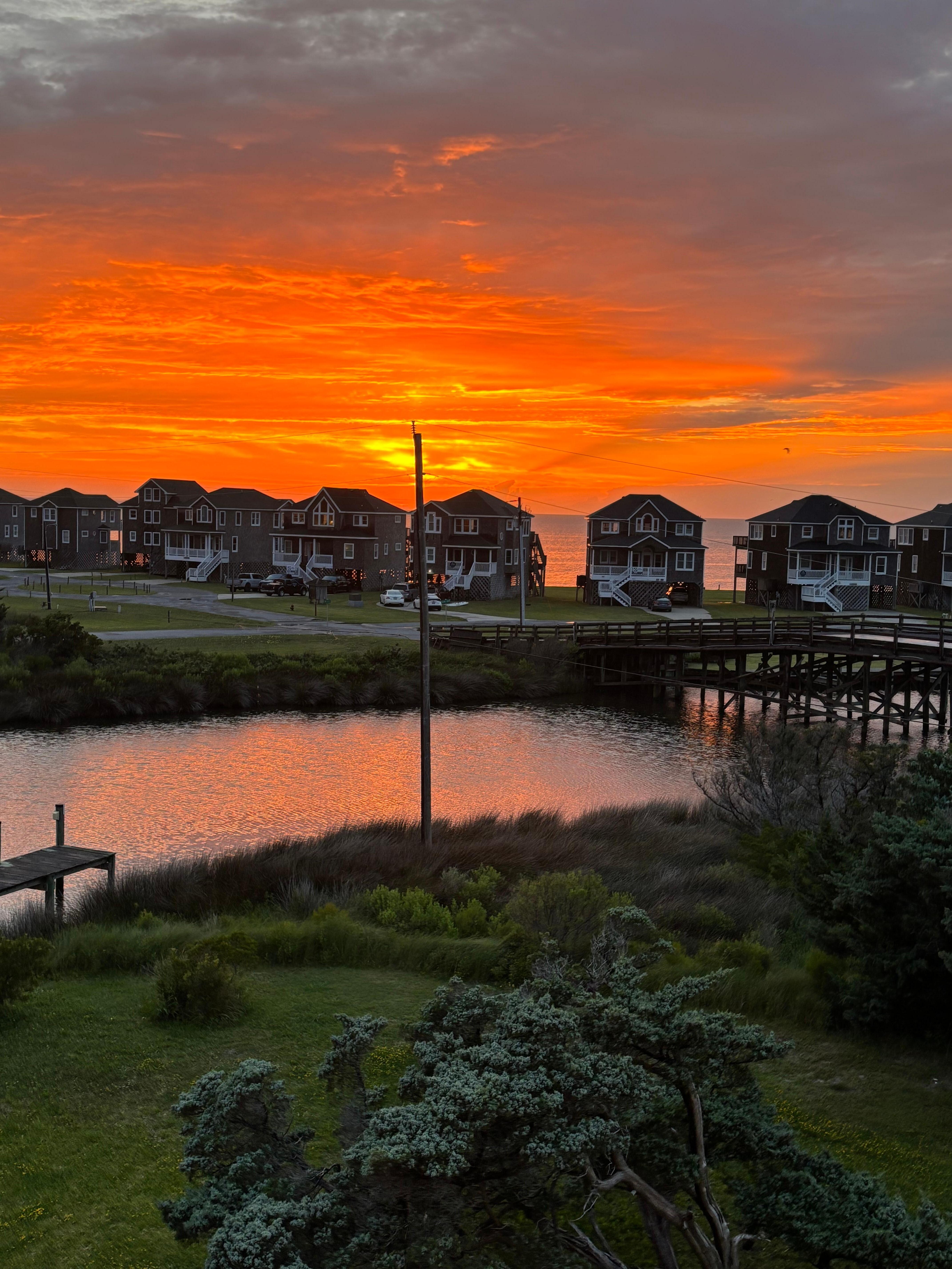 Our first day there!