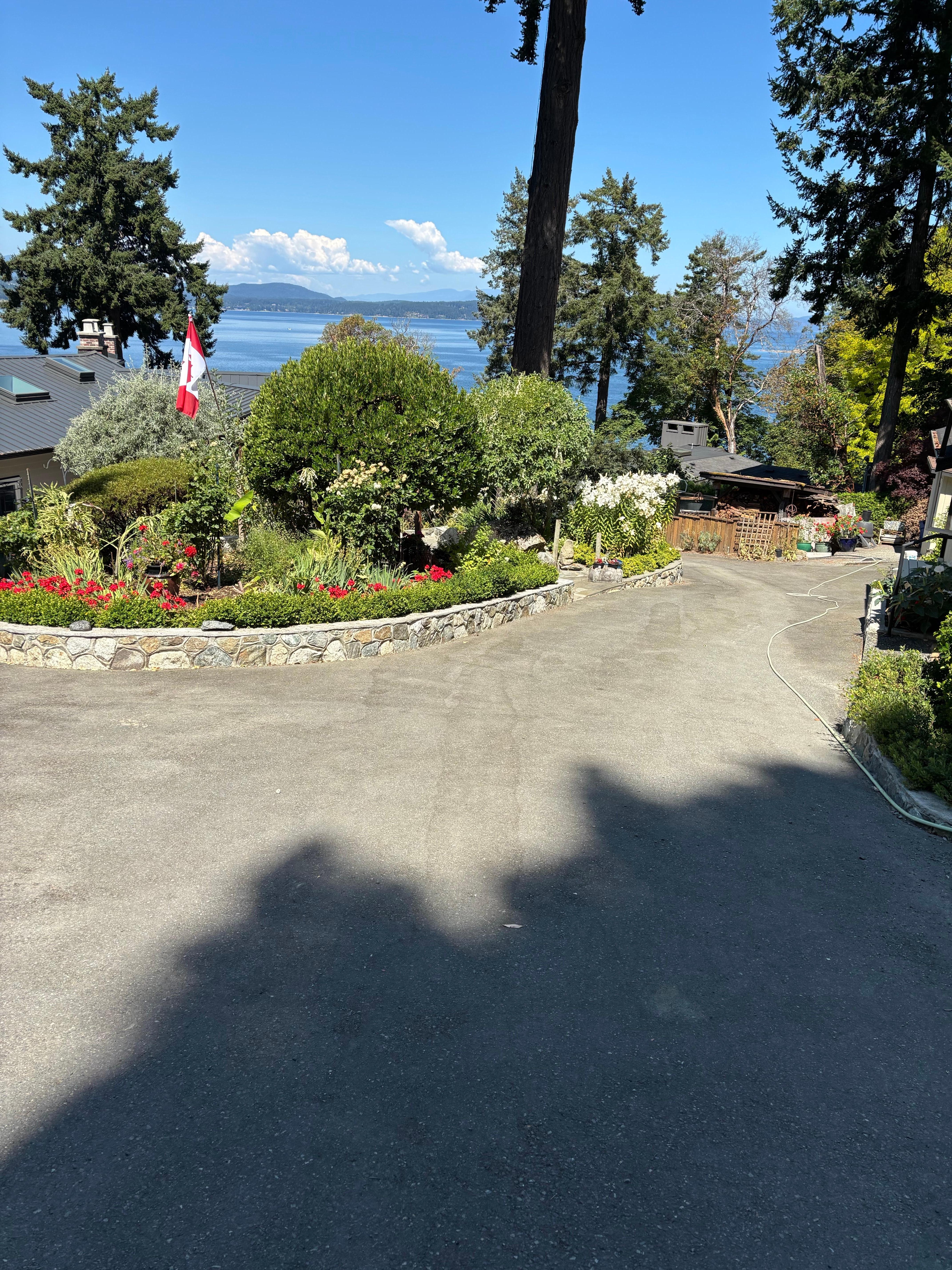 Looking out to the ocean