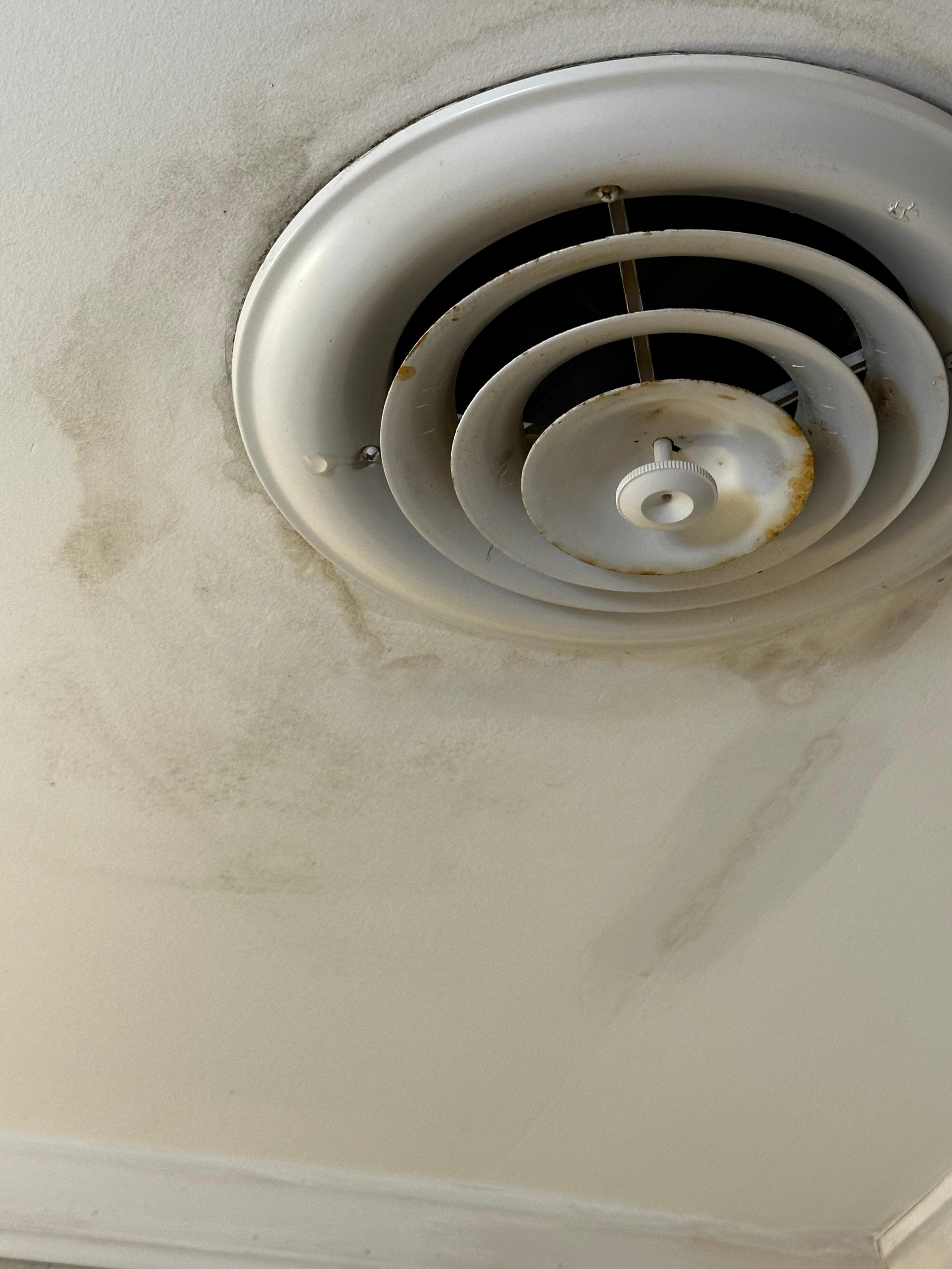 Leaking ceiling