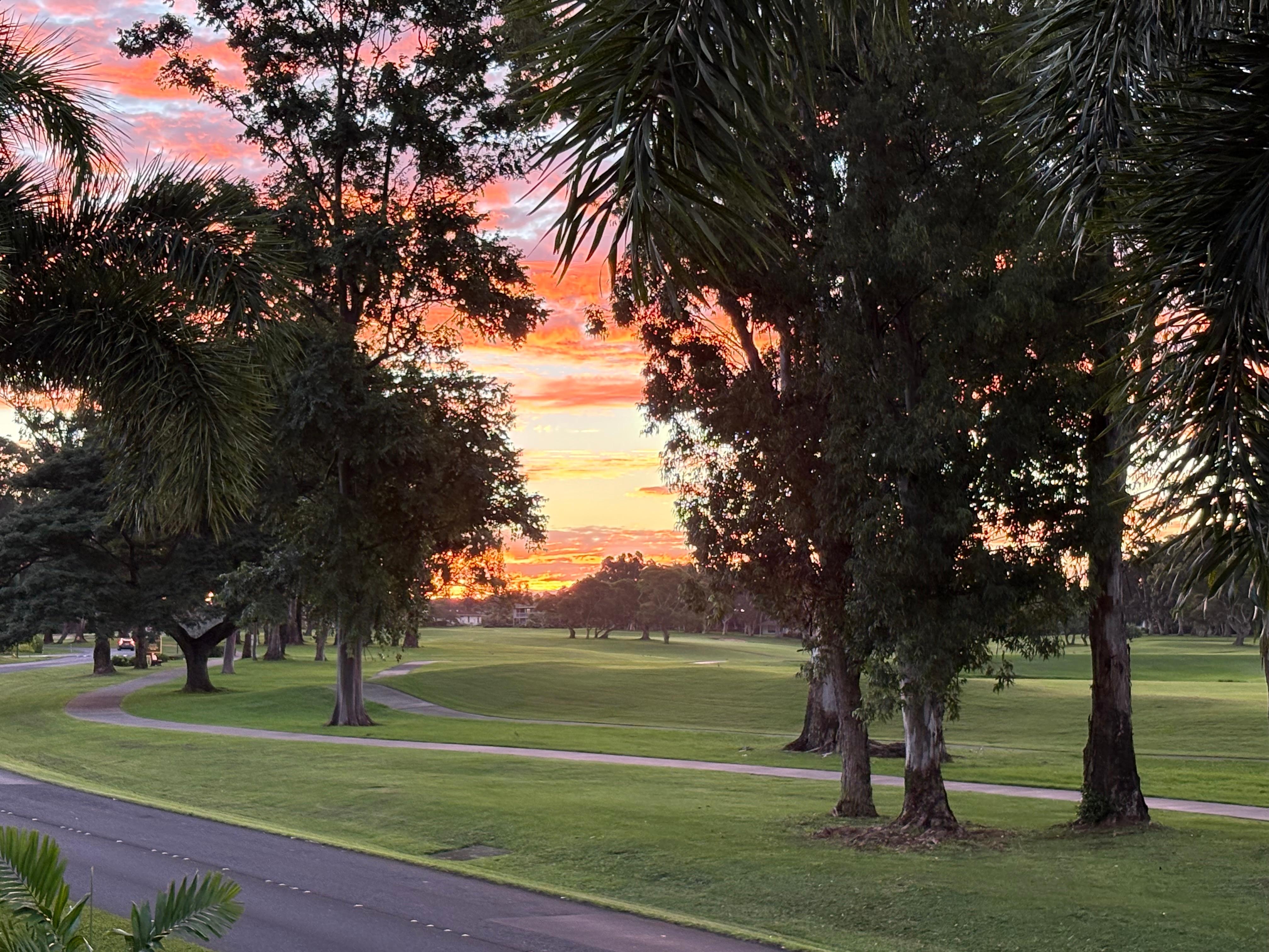 View from balcony off Master bedroom 