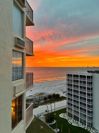 View from our room.
