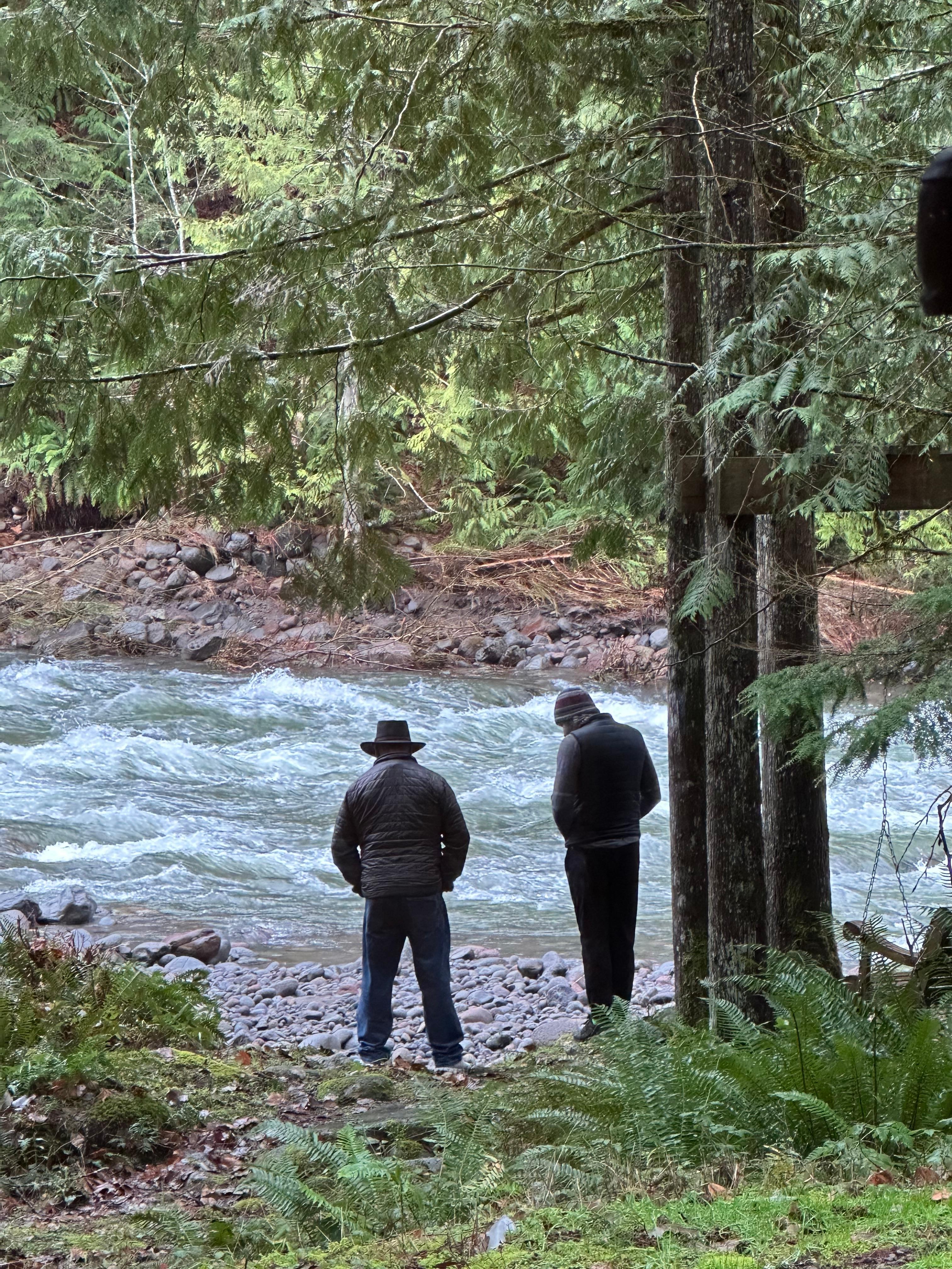 Right on the Sandy River