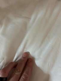 We kept finding hair on the sheets, pillowcases, and bedspreads on all 4 beds.