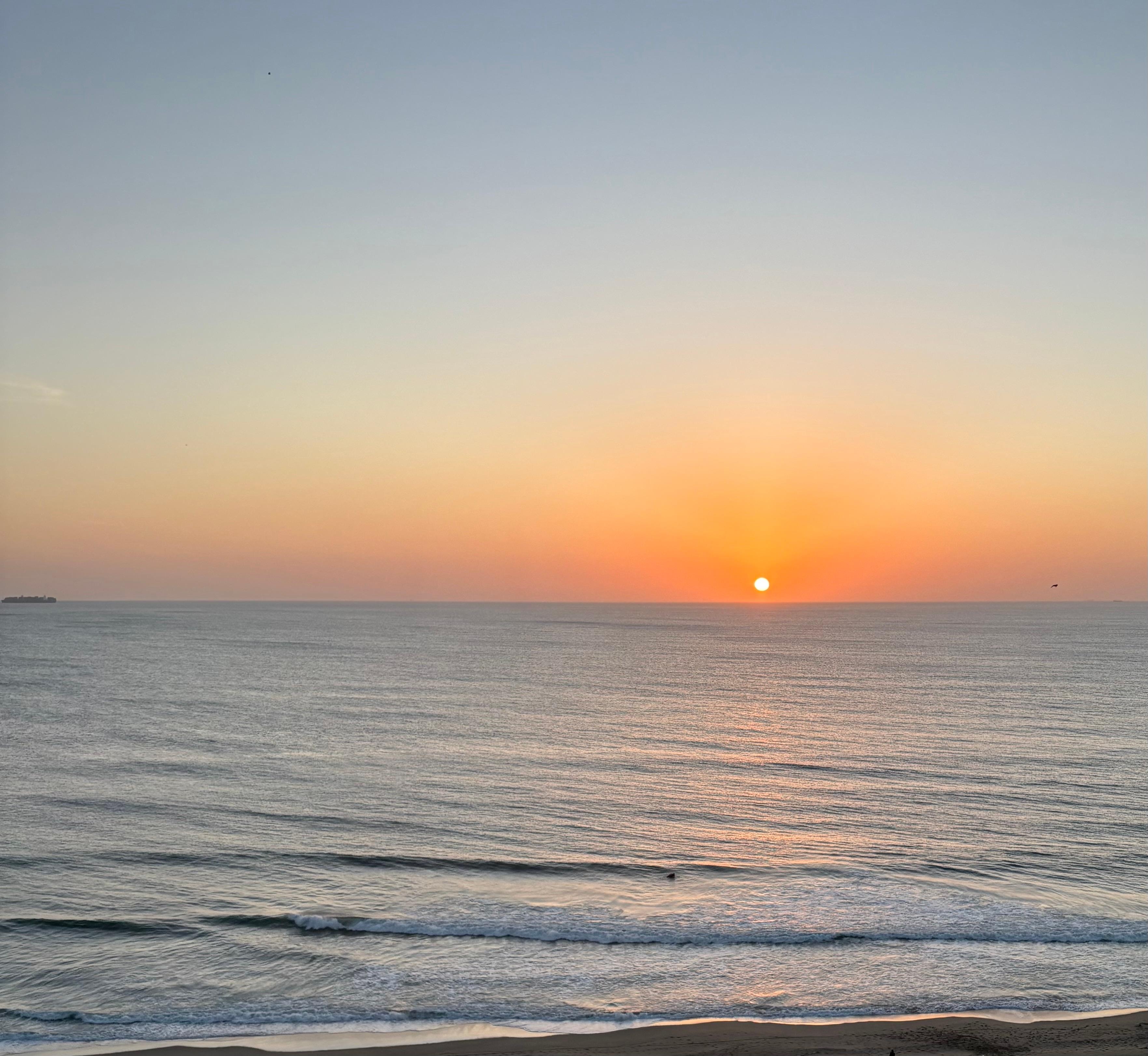 Another sunrise from the balcony 