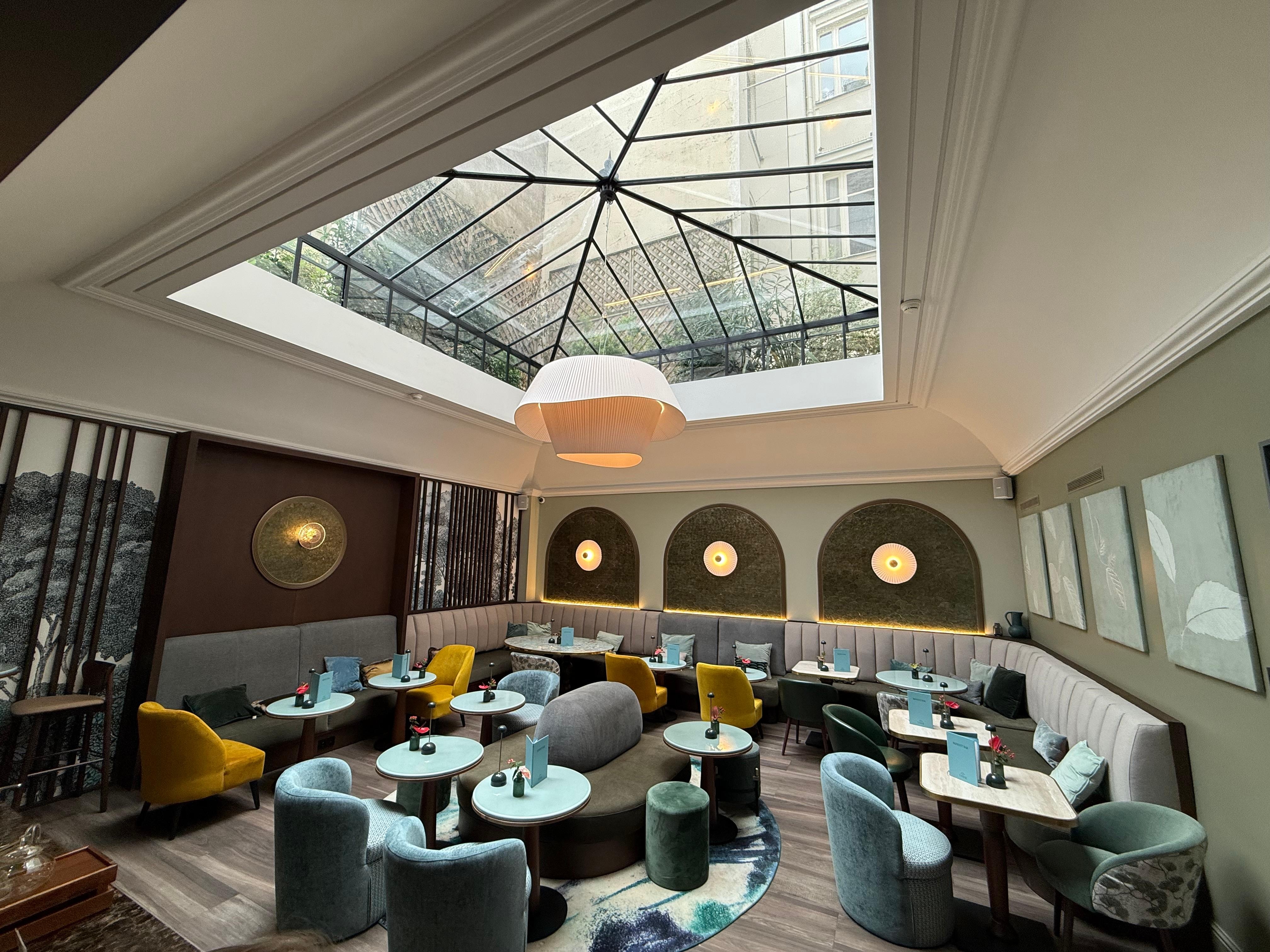 This was where breakfast and nightly drinks were available. Beautiful and tasteful.