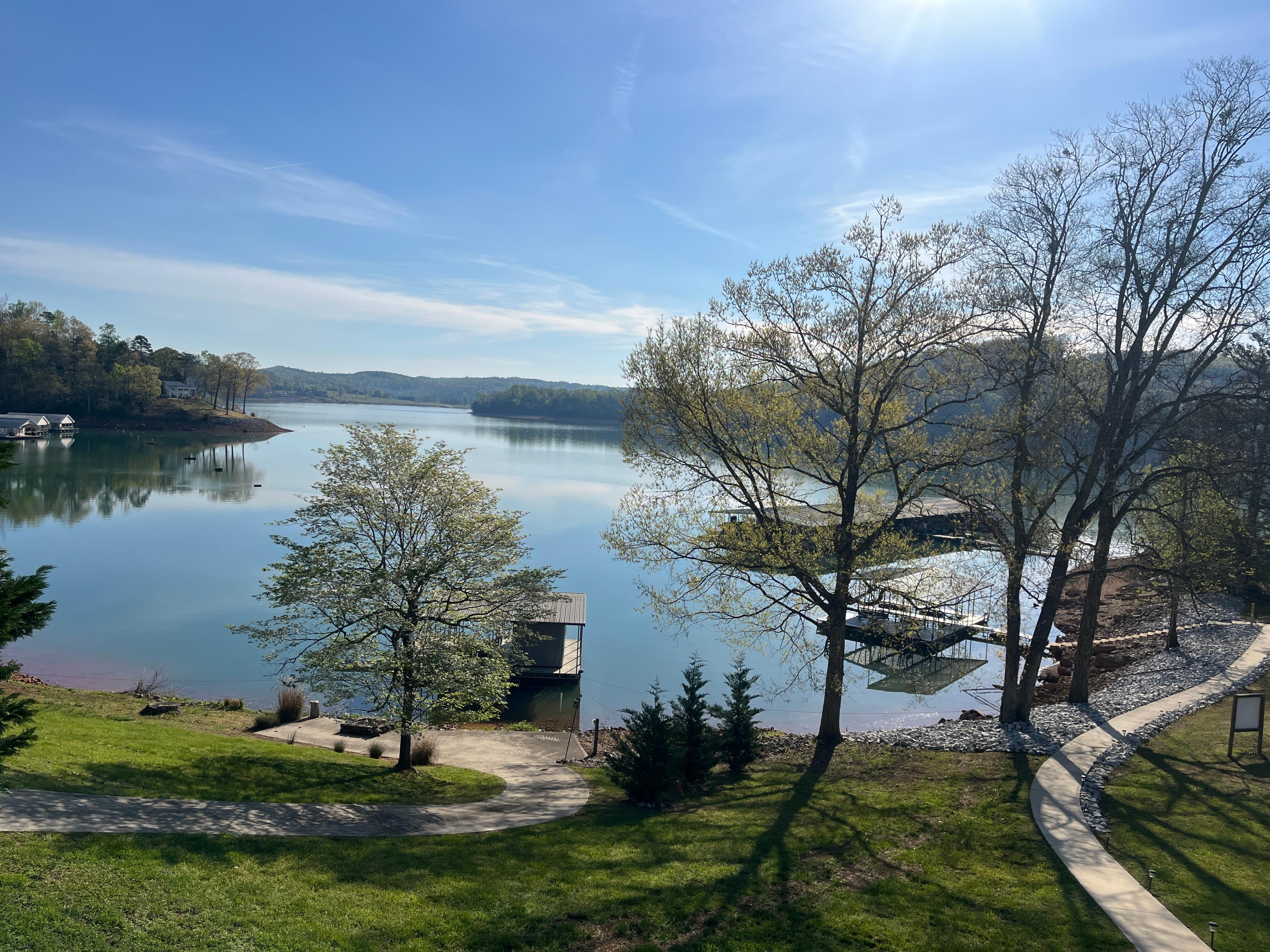 Great Lake view from deck