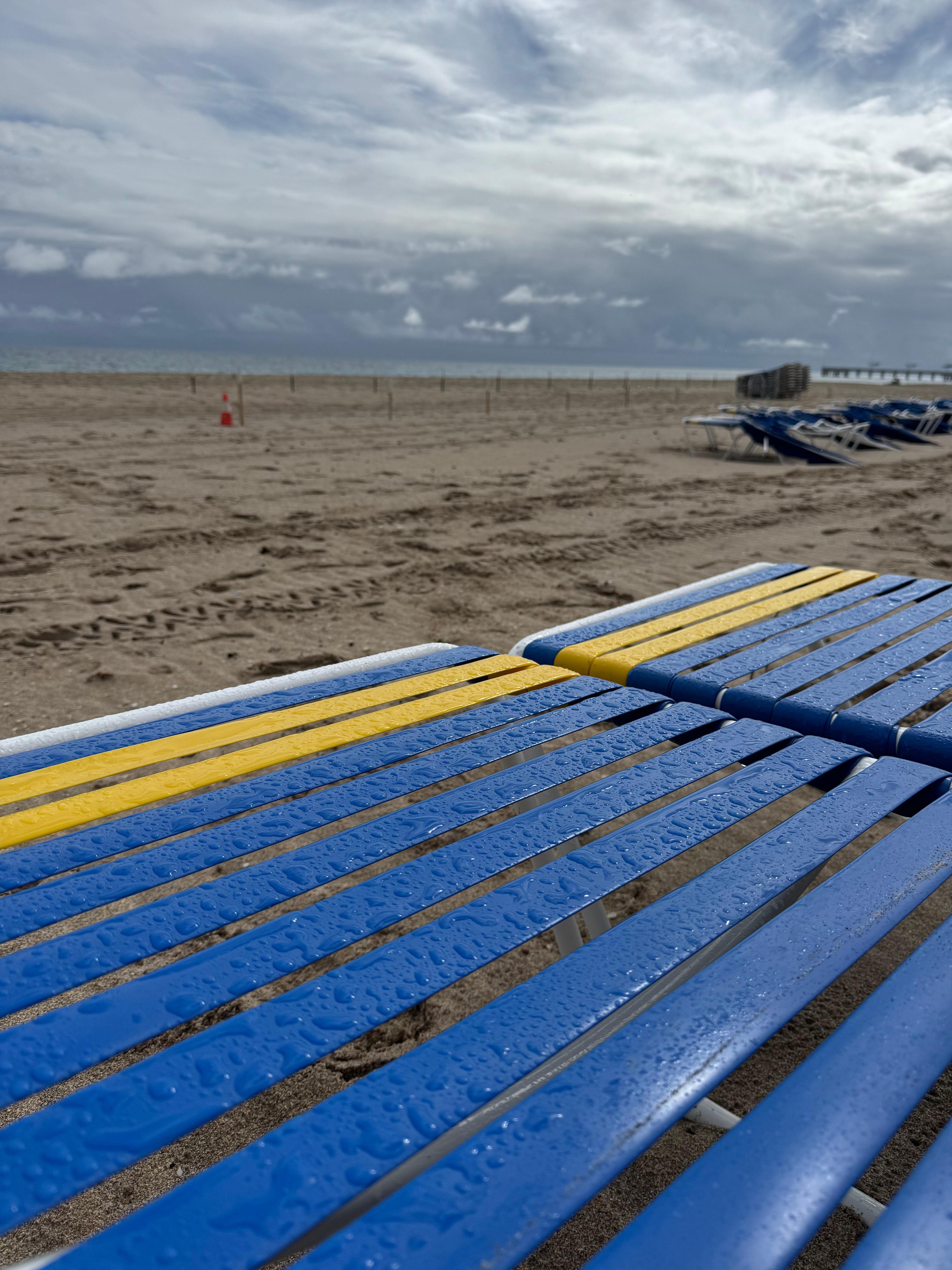 Beach just steps away from property 