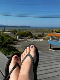 A quiet moment outside the master bedroom