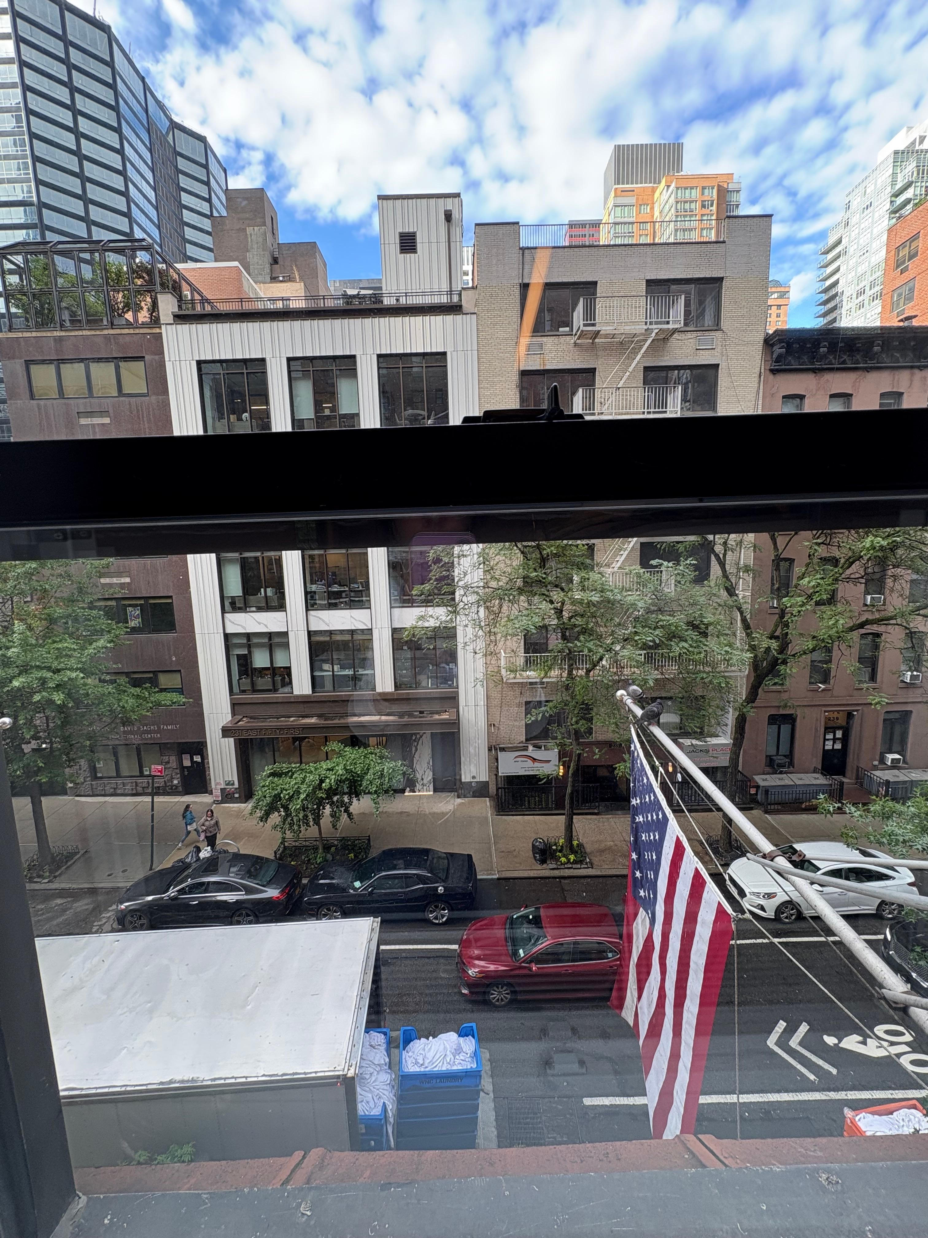 The view of my room
